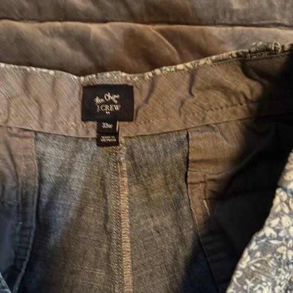 J. Crew Blue Floral Shorts - Picture 2 of 3